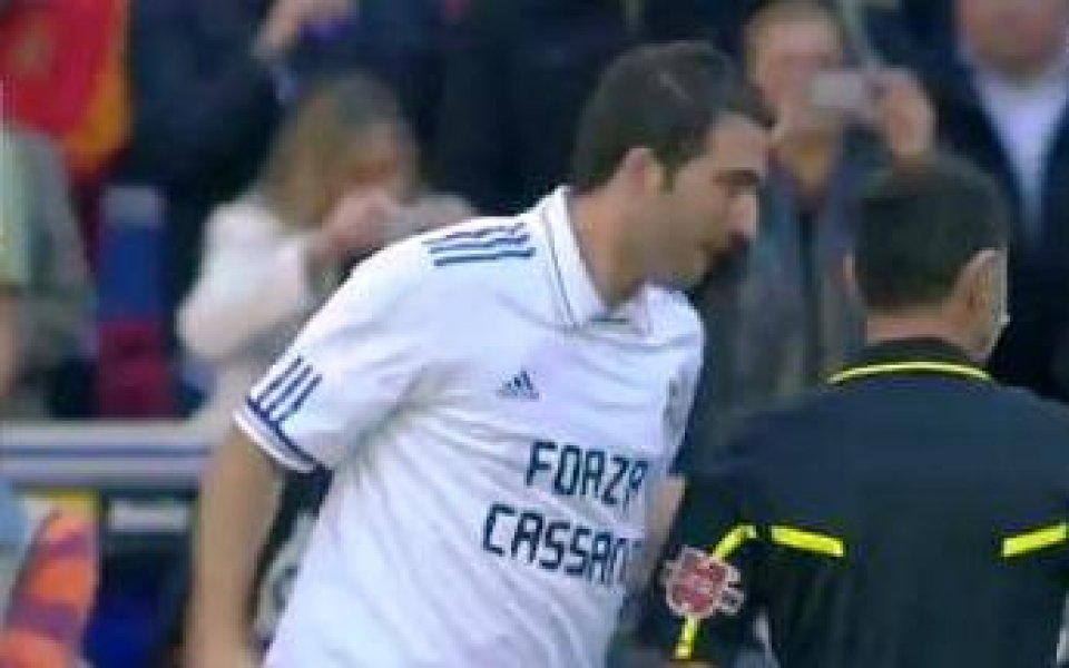 ВИДЕО: Реал Мадрид с джентълменска постъпка към Касано