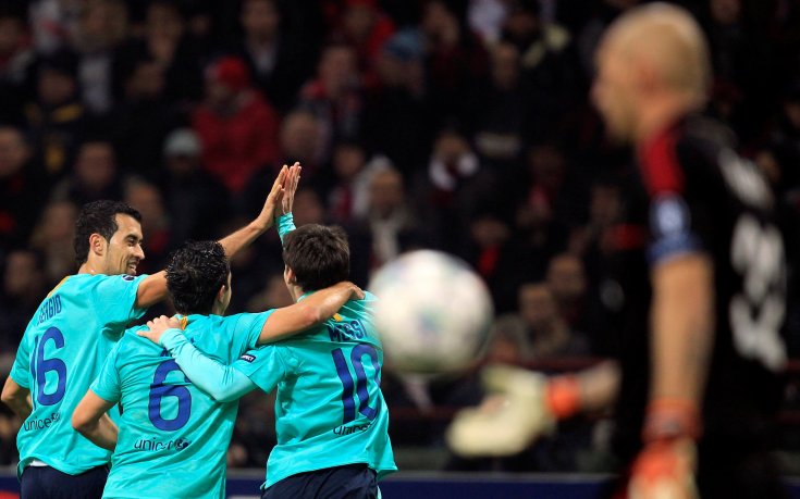 ВИДЕО: Барса си го върна на Милан, би като гост и спечели групата