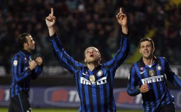 С голяма мъка Интер избяга от зоната на изпадащите