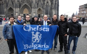 СНИМКИ: Челси ТВ обърна специално внимание на българските фенове