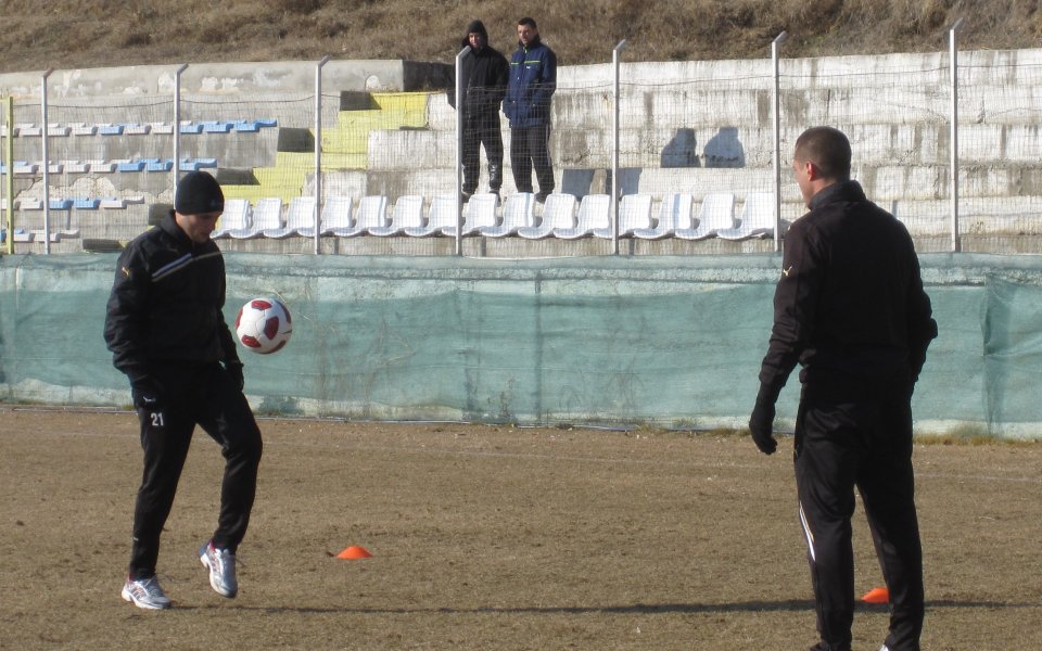 Капитанът на Славия започна тренировки с топка