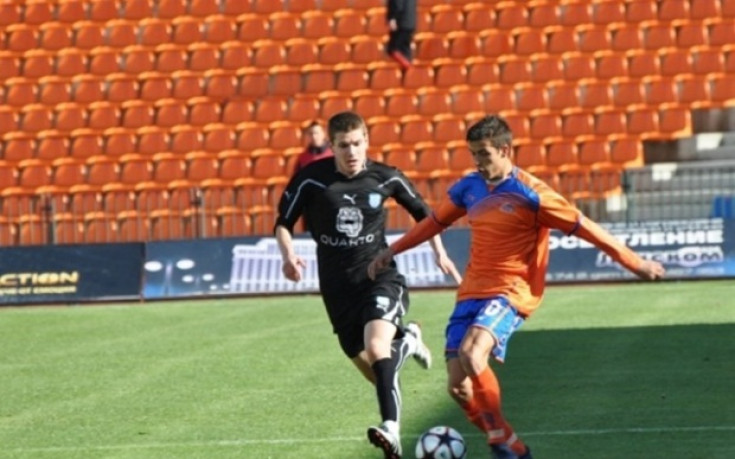 Валентин Веселинов с гол за полския Гурник Забже