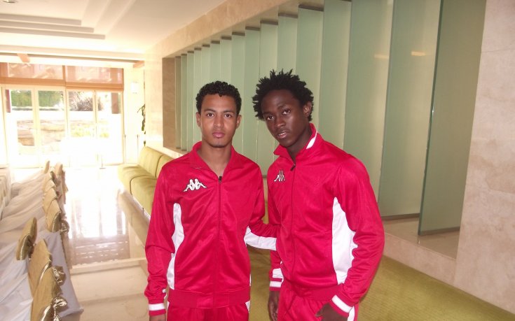 СНИМКИ: Седрик от Камерун и Хишам от Кения вече са при ЦСКА