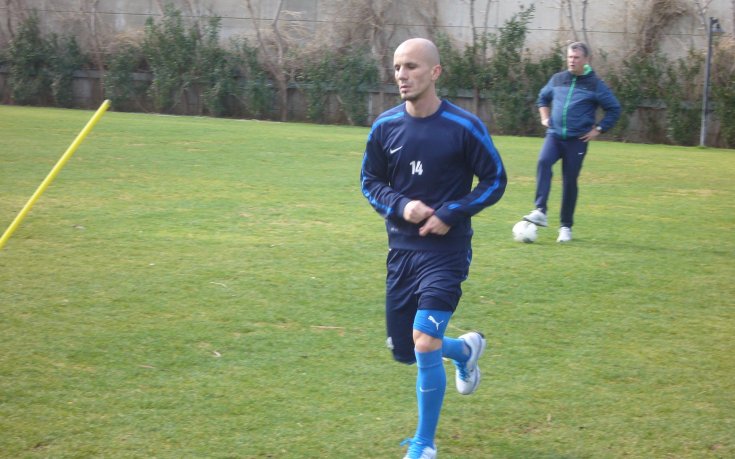 СНИМКИ: Рамос и Али Матлути направиха първа тренировка с екипа на Левски