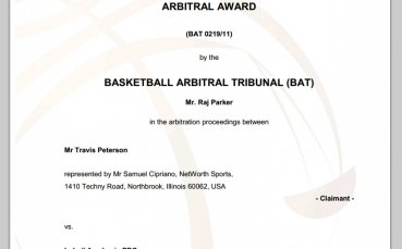 Лукойл пак под ножа на Арбитража, Питърсън спечели дело срещу шампиона