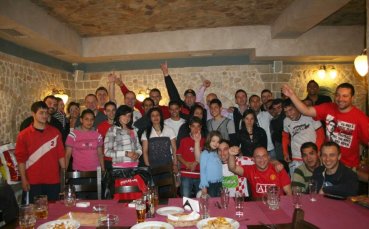 СНИМКИ: На мач с феновете на Юнайтед