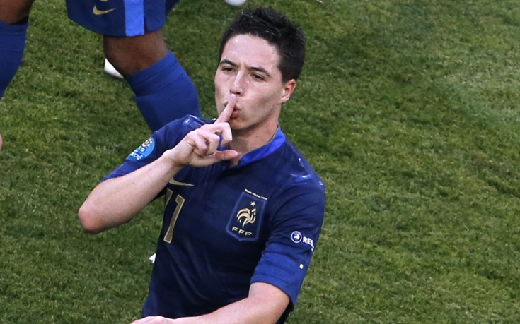 Самир Насри - играч на мача Франция - Англия