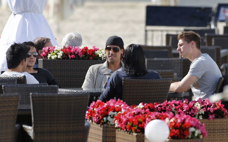 СНИМКИ: Германските национали релаксират в Сопот