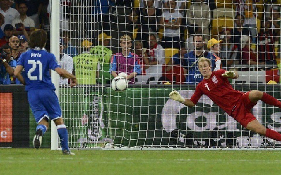 Пирло бе определен за играч на мача Англия – Италия