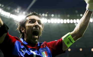 Буфон се надъхвал за Германия с видеа на фенове на Италия