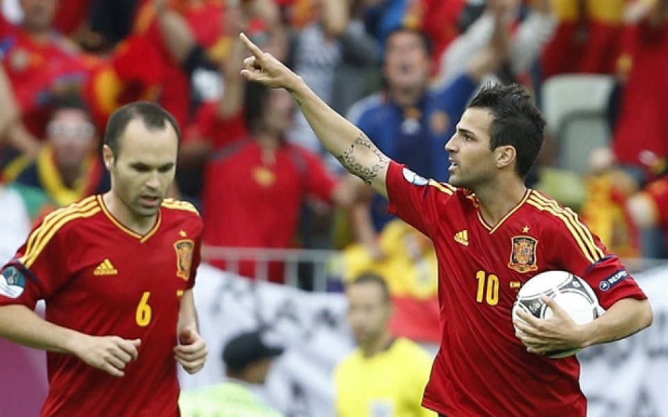 Петима испанци и без Роналдо в идеалния състав за Евро 2012