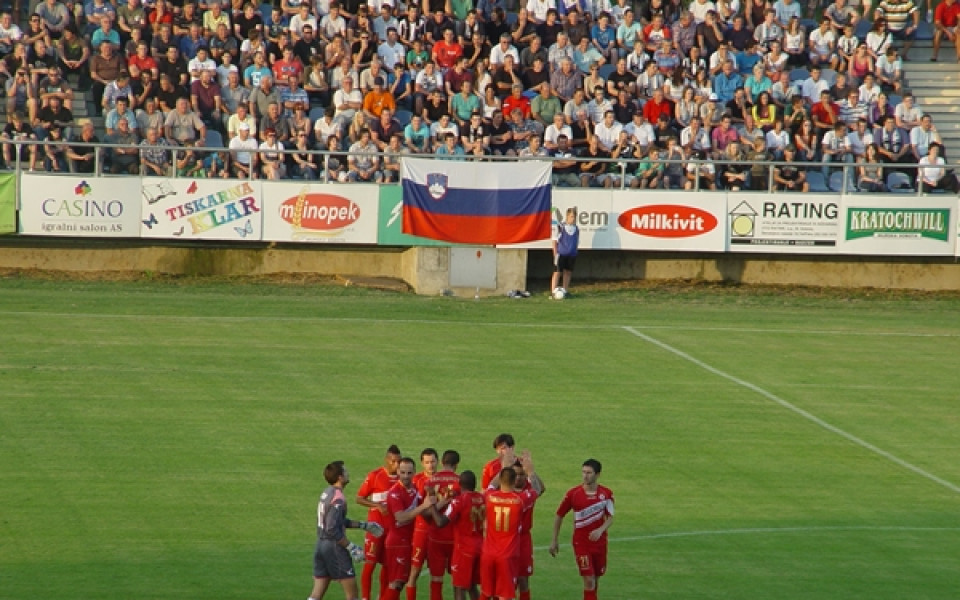 СНИМКИ: Мъка за ЦСКА в Словения, 0:0 срещу Мура 05