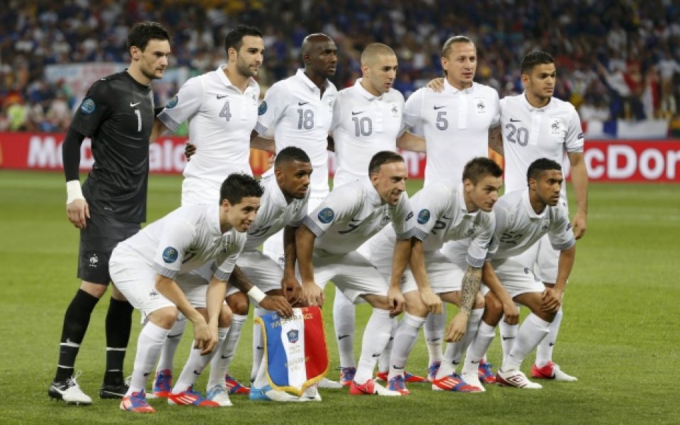 Четирима френски национали остават без премии за Евро 2012