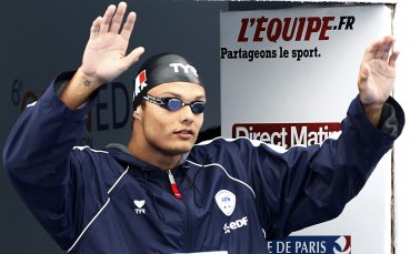 Французин спечели плуването на 50 метра свободен стил