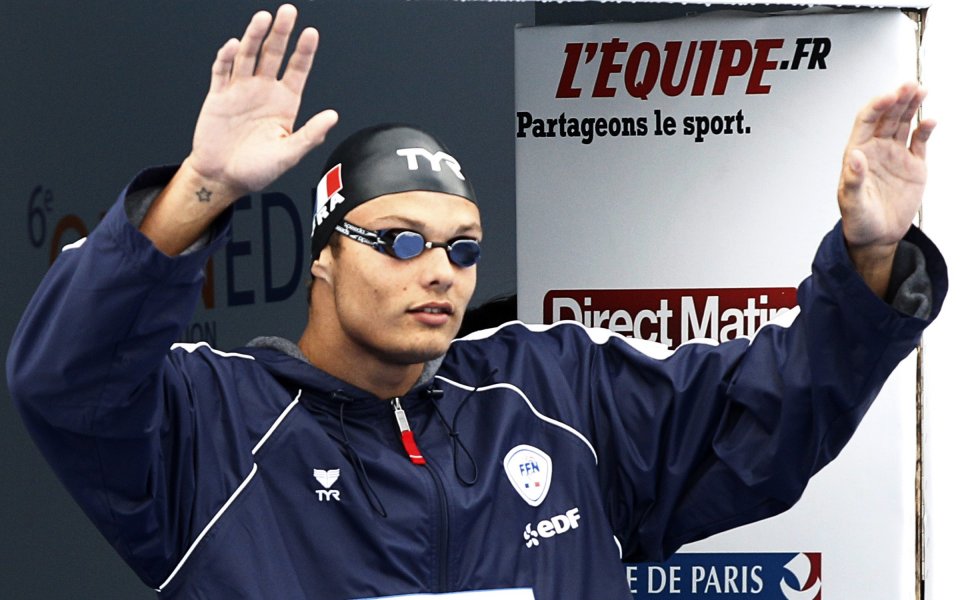 Французин спечели плуването на 50 метра свободен стил