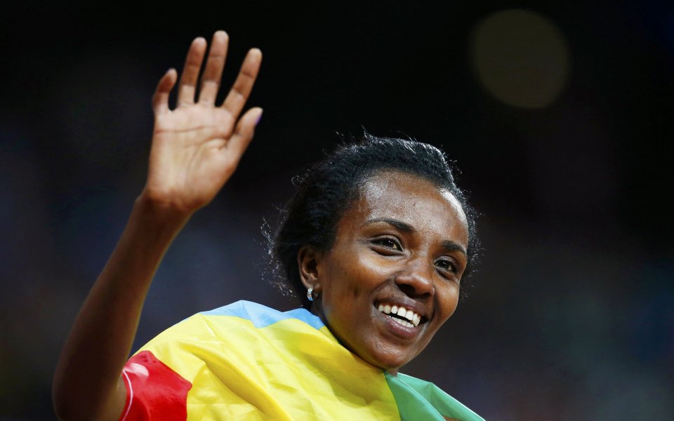 Етиопката Дибаба отново триумфира на 10 000 метра