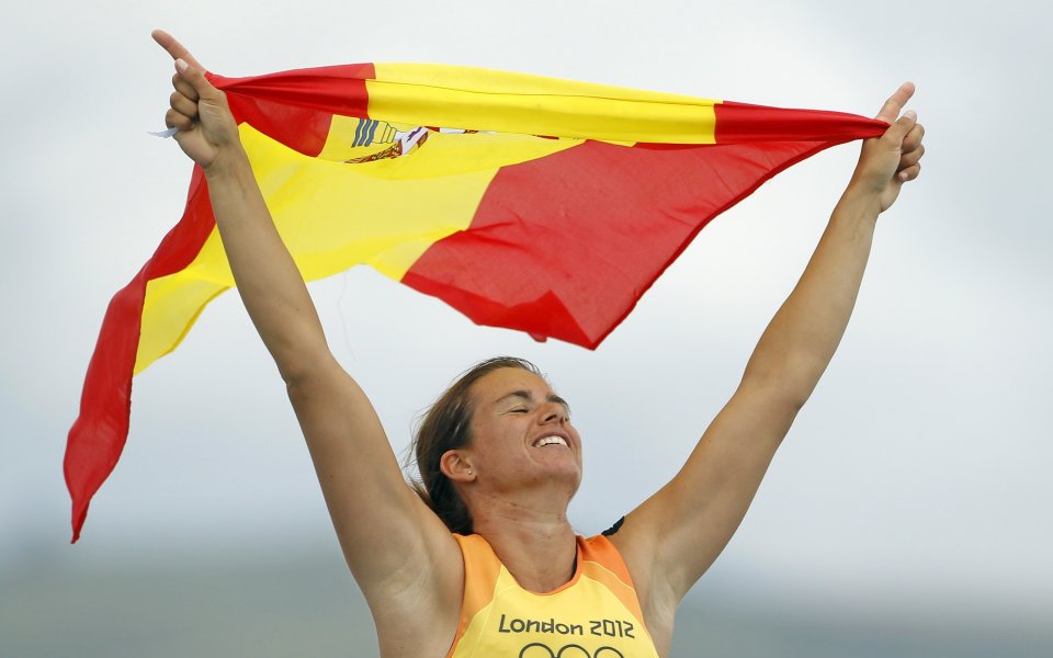 Испанка със златото във ветроходството на Олимпийските игри в Лондон