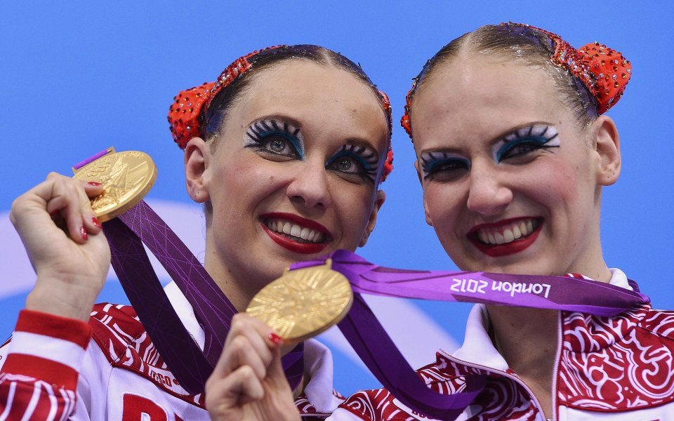 Отново рускини на олимпийския връх при дуетите в синхронното плуване