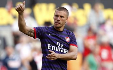 Подолски: Все едно съм играл за Арсенал цяла вечност