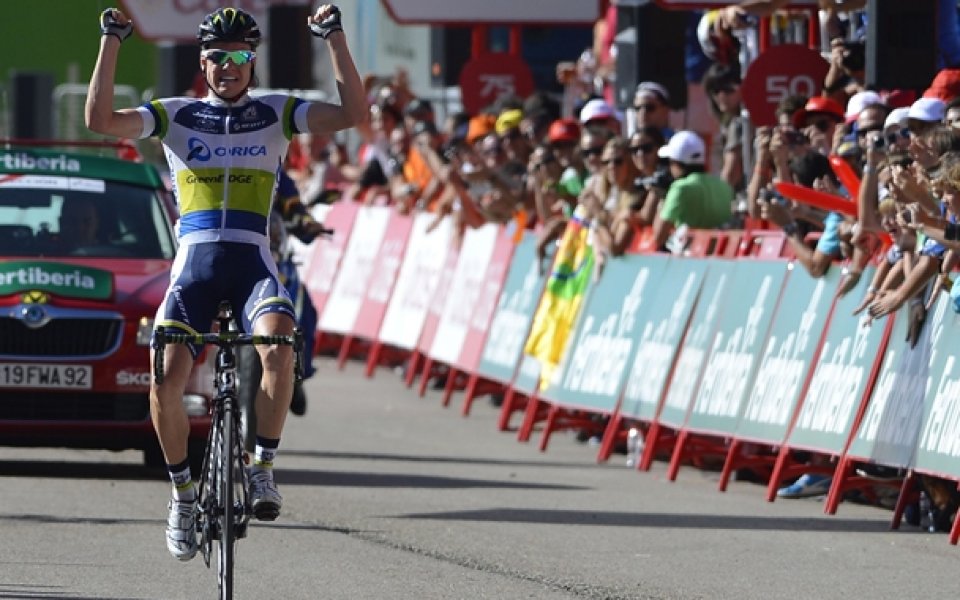 Саймън Кларк спечели четвъртия етап от колоездачната обиколка на Испания