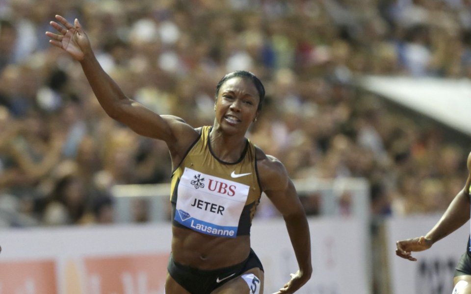 Кармелита Джетър спечели бягането на 100 метра от Диамантената лига