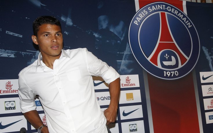 СНИМКИ: Тиаго Силва бе представен официално като ново попълнение на ПСЖ 