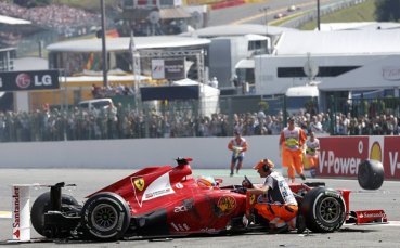 Фернандо Алонсо: Все едно ме връхлетя влак