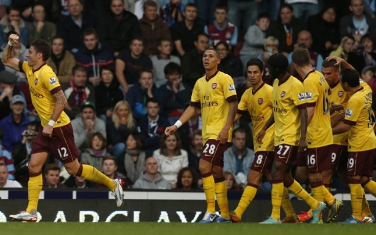 ВИДЕО: Арсенал спечели лондонското дерби срещу Уест Хем