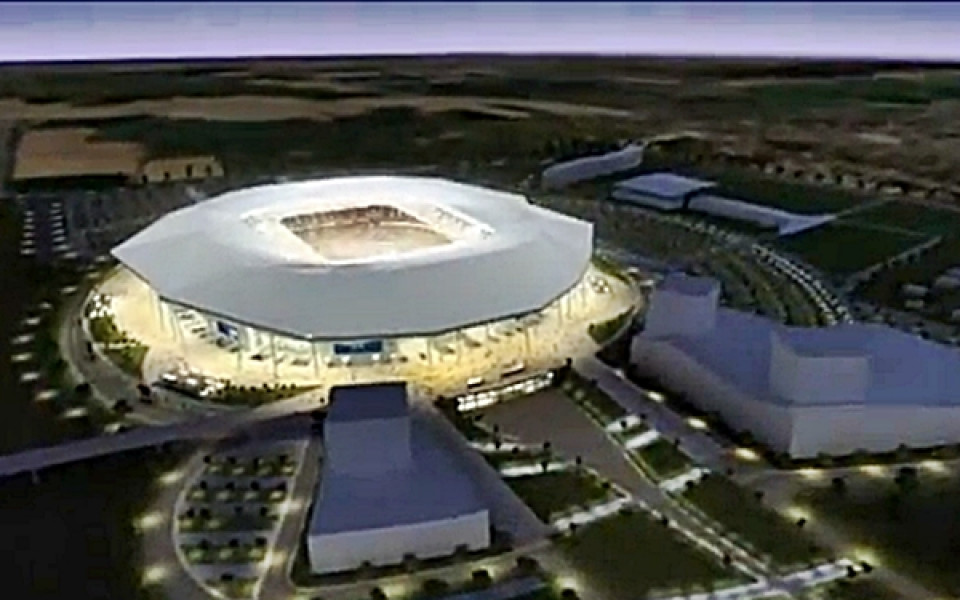 ВИДЕО: Лион започна строежа на нов стадион-красавец