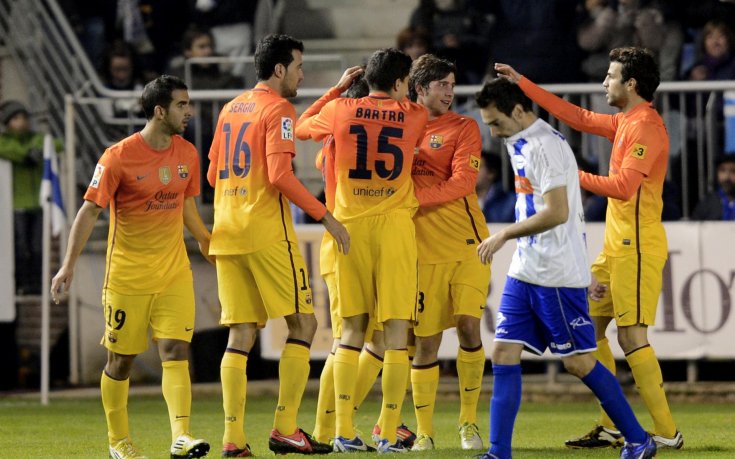 ВИДЕО: Барса с лекота прескочи кръга за Купата