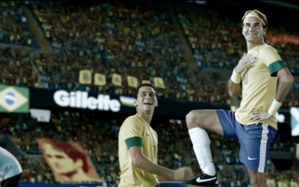 ВИДЕО и СНИМКИ: Вижте Роджър Федерер – бразилски национал по футбол и волейбол