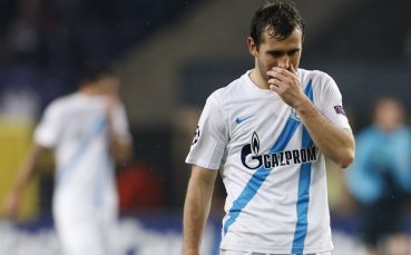 Зенит излиза срещу Милан без Кержаков