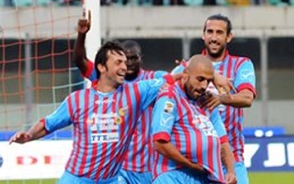 Катания се спаси срещу девет души от втородивизионен тим