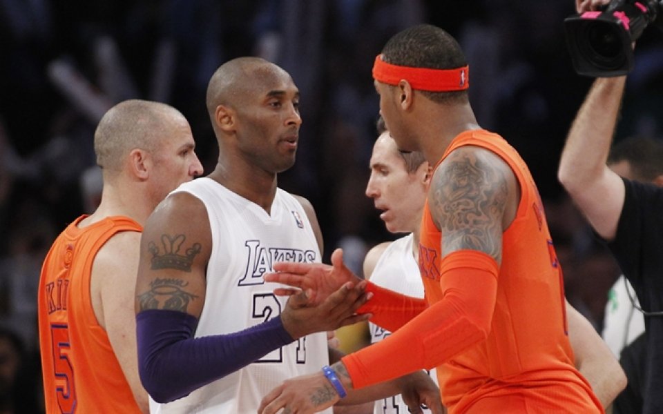 Клипърс поведе в НБА, Коби стана №1 при реализаторите на Коледа за всички времена