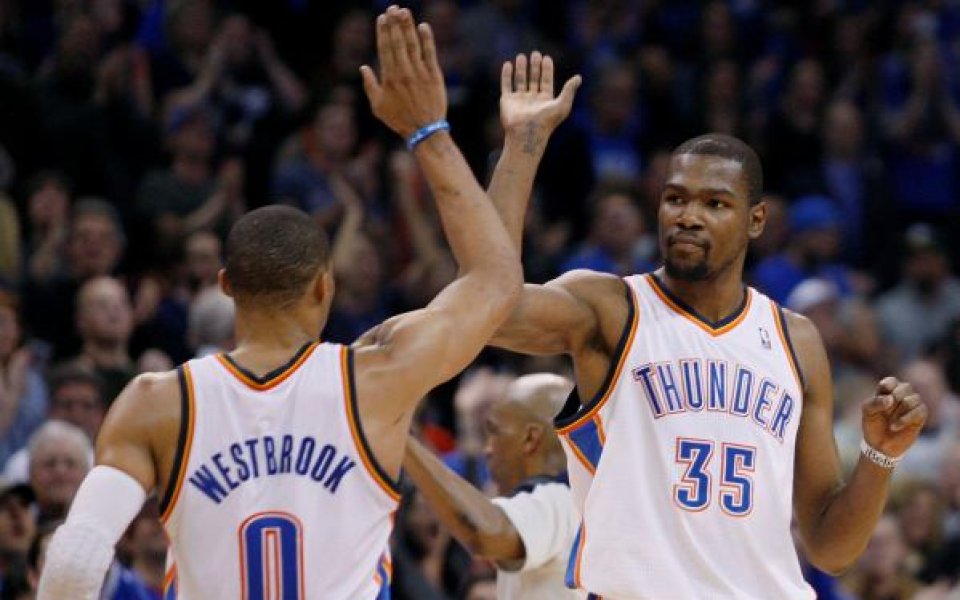 Оклахома Сити се доближи на победа от първото място в лигата