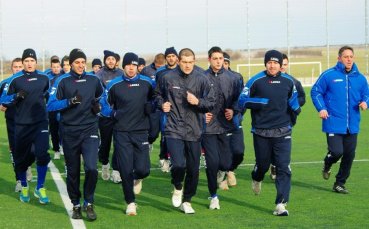 Черноморец с първа тренировка за годината