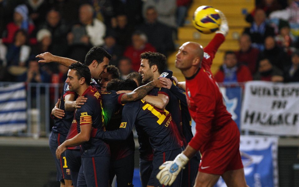 ВИДЕО: Барселона не прости и на Малага, Меси с гол и две асистенции