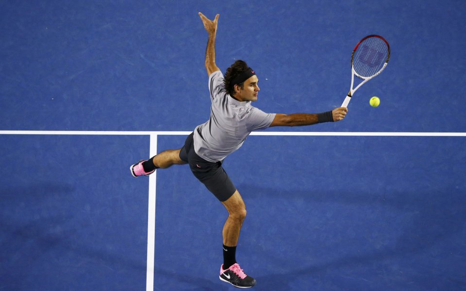 Федерер надви Цонга в пет сета, за да стигне до полуфинал с Мъри