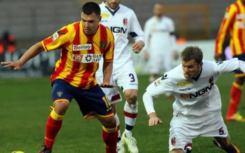 Валери Божинов в групата на Виченца за гостуването на Чезена