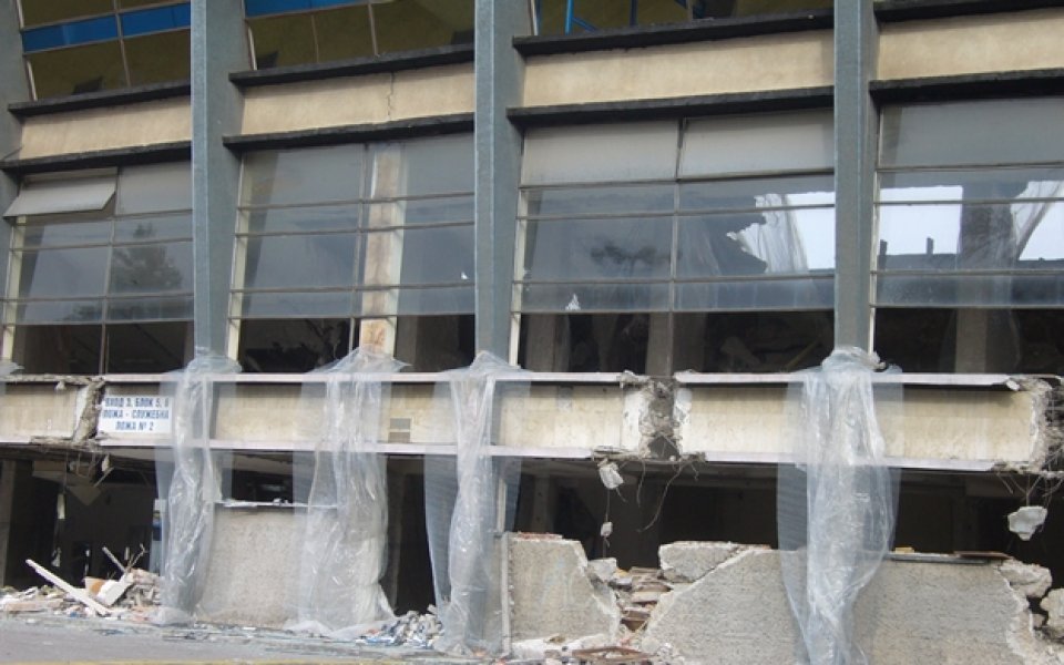 СНИМКИ: Стадионът на Левски 90 минути преди взрива