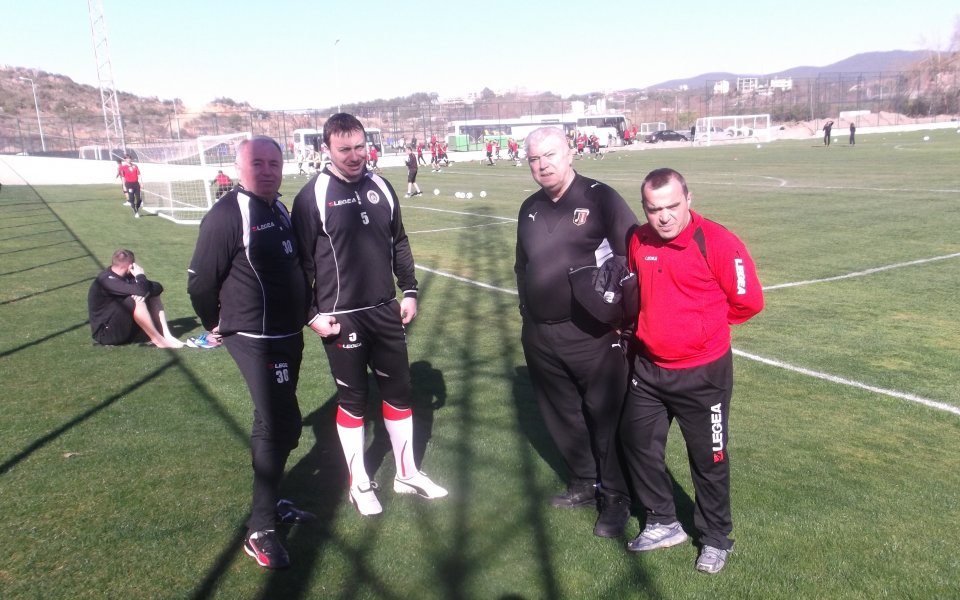 Съперници в първия пролетен кръг тренират заедно