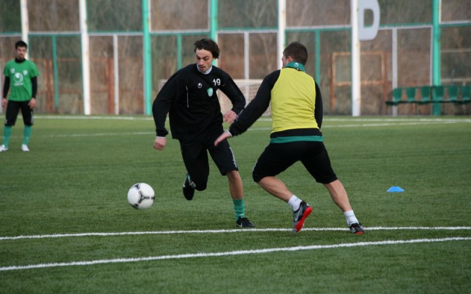 Четирима футболисти на Берое тренират на облекчен режим