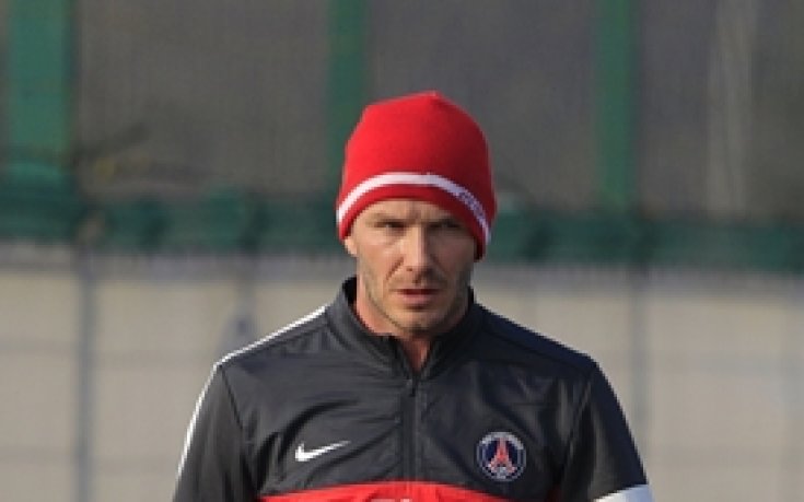 СНИМКИ: Дейвид Бекъм с първа тренировка за ПСЖ