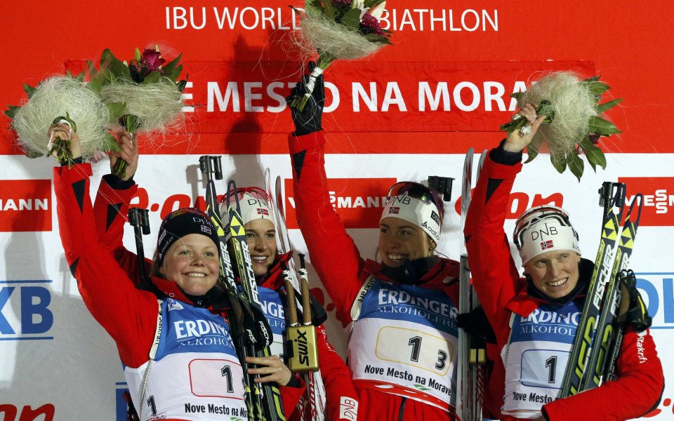 Норвегия спечели титлата в женската щафета