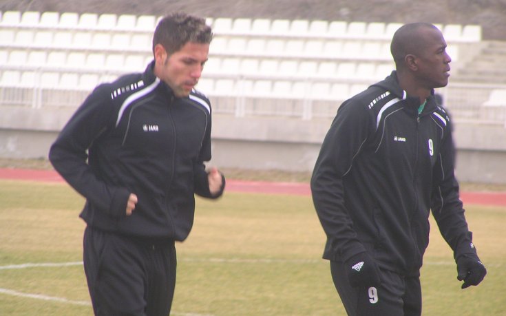 Снимки: Кристиан Идалго вече тренира с Черно море