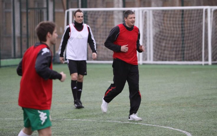 ВИДЕО и СНИМКИ: Бербатов с четири гола при разгром над Любо Пенев с 12:4 в София