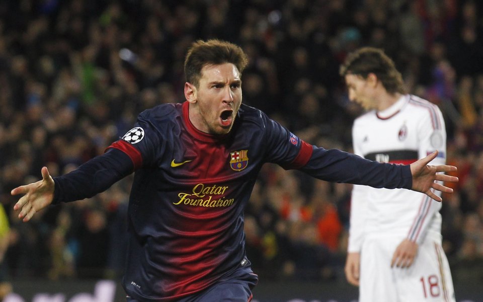 Меси стана вторият най-добър голмайстор в Шампионската лига