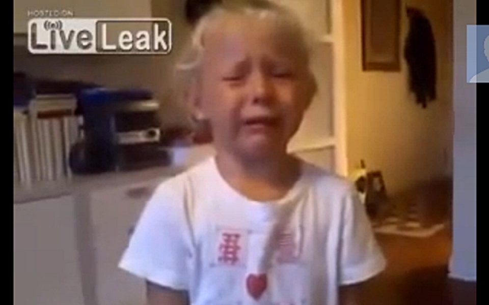 ВИДЕО: Рев, сълзи и сополи от малката Ная за Йоренте