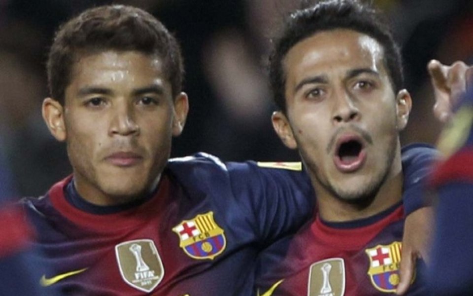 Тиаго Алкантара пред трансфер в Юнайтед