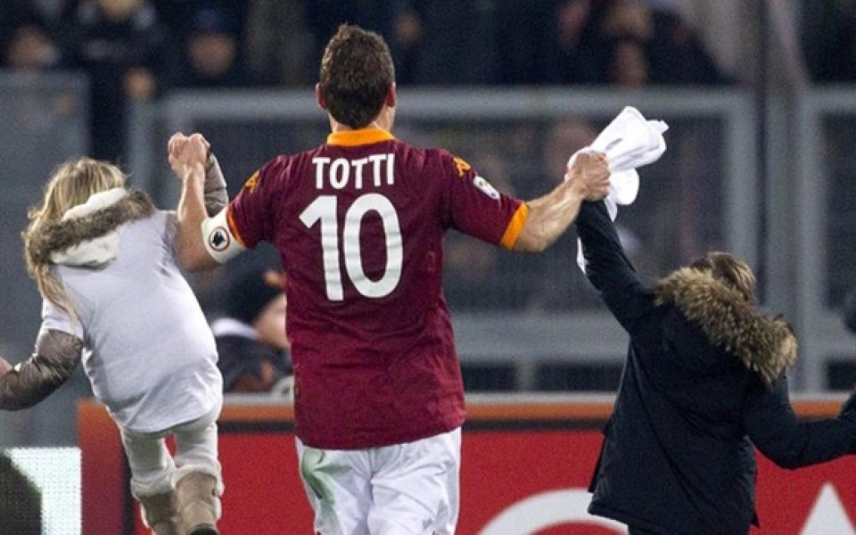 Големият Тоти: Ще играя за Рома до 2020 година!